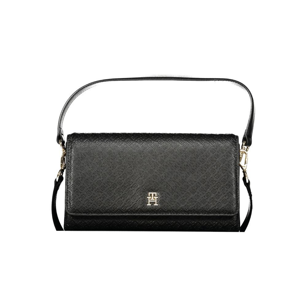 Tommy Hilfiger Black Polyethylene Women Handbag