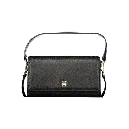 Tommy Hilfiger Black Polyethylene Women Handbag