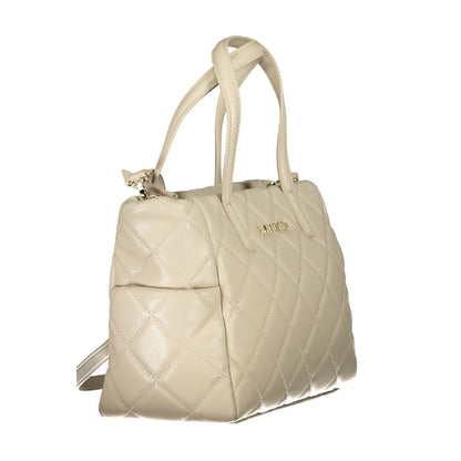 Mario Valentino Beige Polyethylene Handbag
