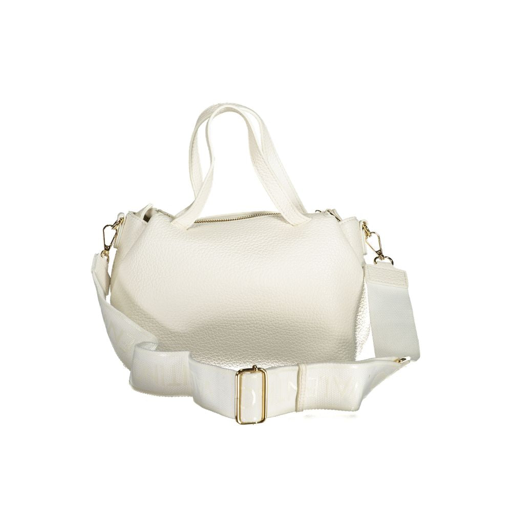 Mario Valentino White Polyethylene Handbag