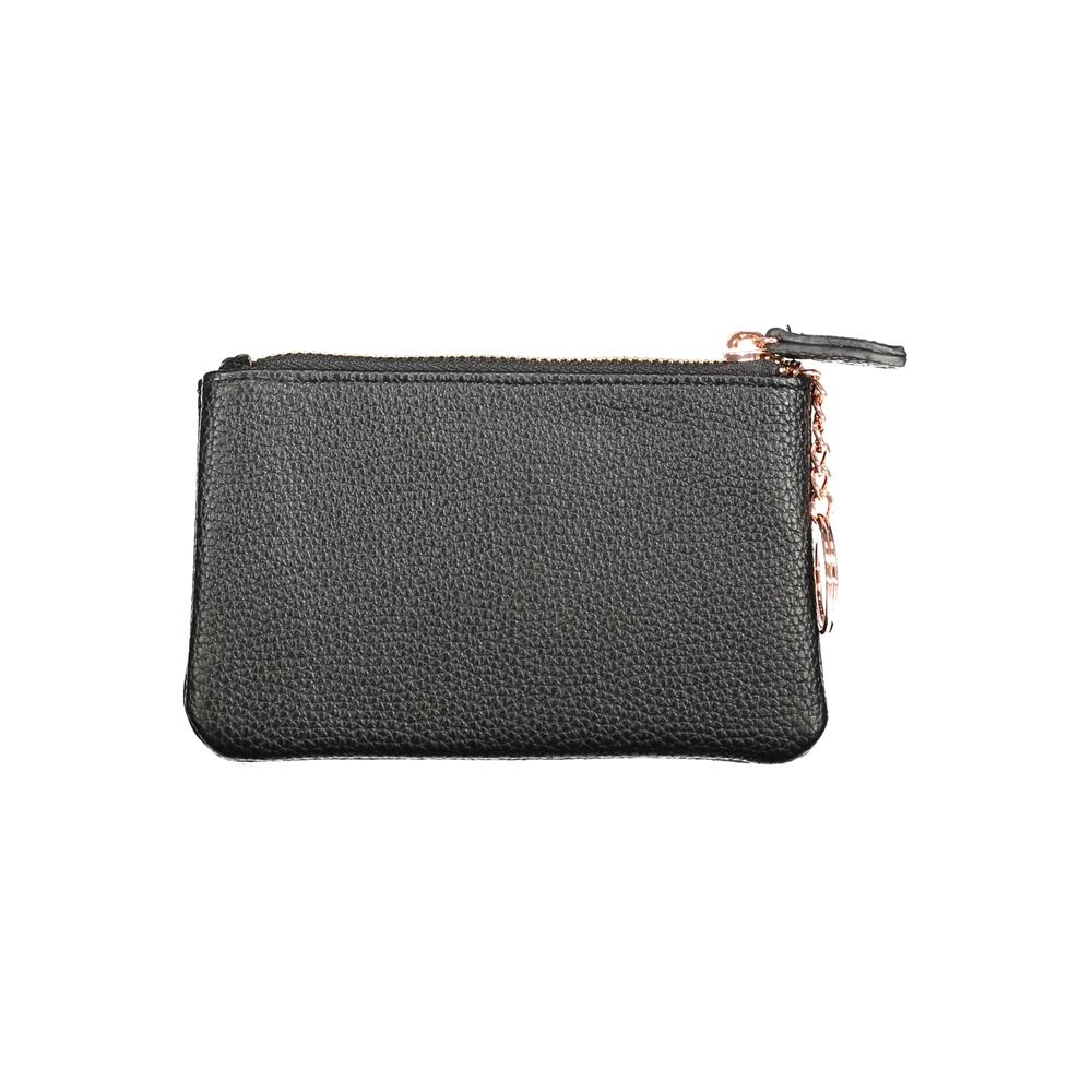 Mario Valentino Black Polyethylene Wallet
