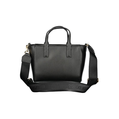 Tommy Hilfiger Black Polyester Women Handbag