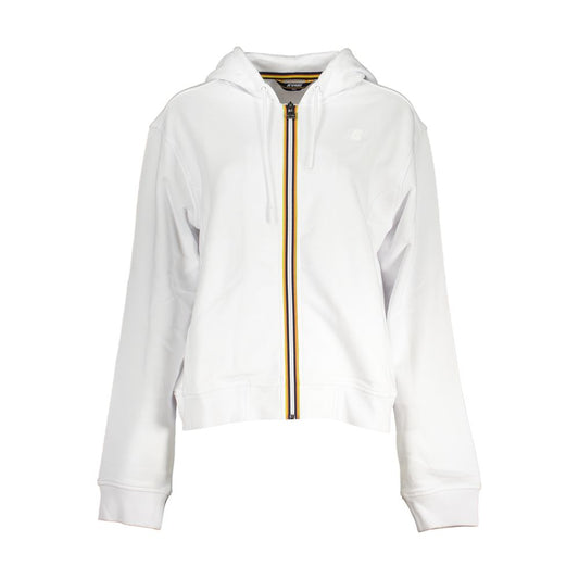K-WAY White Cotton Sweatshirt