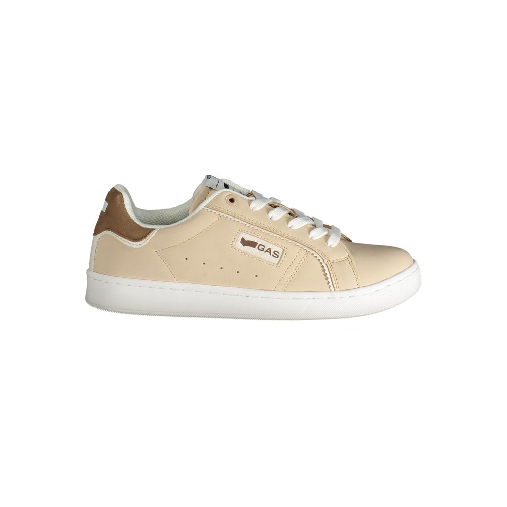 Gas Beige Polyester Women Sneaker