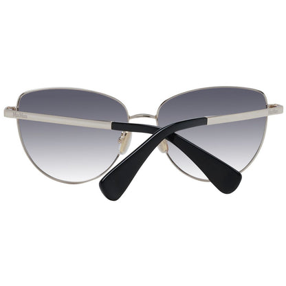 Max Mara Gold Metal Sunglasses