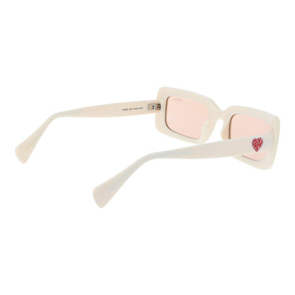 Guess Beige Plastic Sunglasses