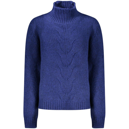K-WAY Blue Wool Sweater