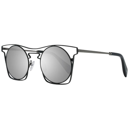 Yohji Yamamoto Blue Stainless Steel Sunglasses