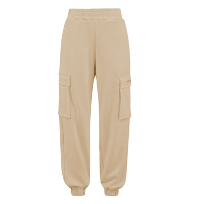 Hinnominate Beige Polyester Pant