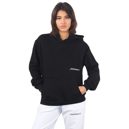 Hinnominate Black Cotton Hoody
