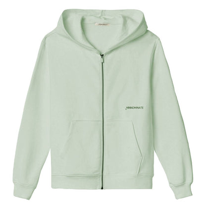 Hinnominate Green Cotton Hoody