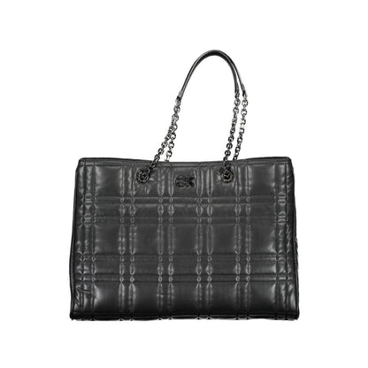 Calvin Klein Black Polyester Handbag
