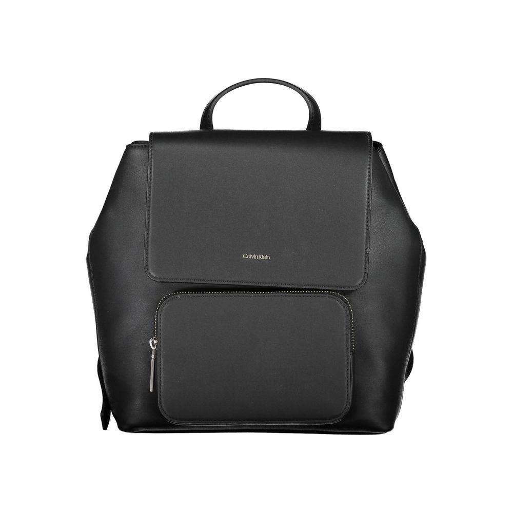Calvin Klein Black Polyester Backpack