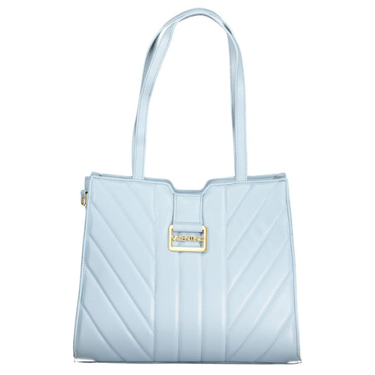 Mario Valentino Blue Polyethylene Handbag