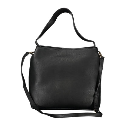 Mario Valentino Black Polyethylene Handbag