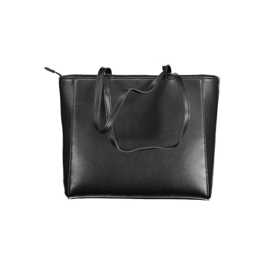 Mario Valentino Black Polyethylene Handbag