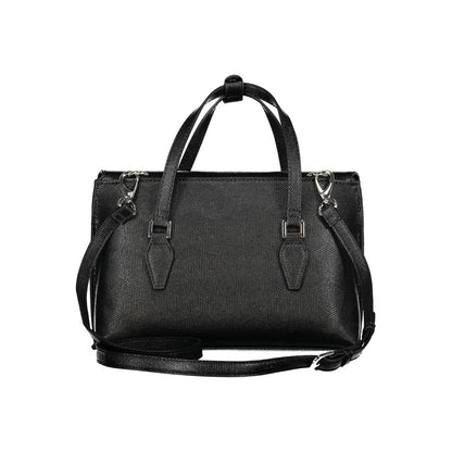 Mario Valentino Black Polyethylene Handbag