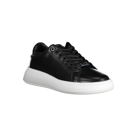 Calvin Klein Black Polyester Sneaker