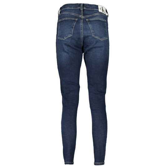 Calvin Klein Blue Cotton Jeans Denim