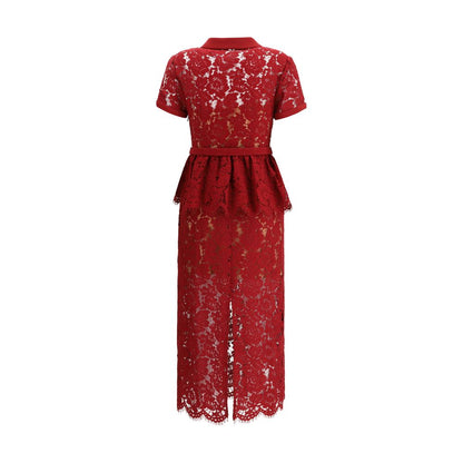 Self-Portrait Lace midi Dress