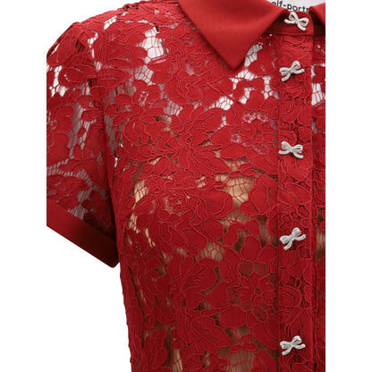 Self-Portrait Lace midi Dress