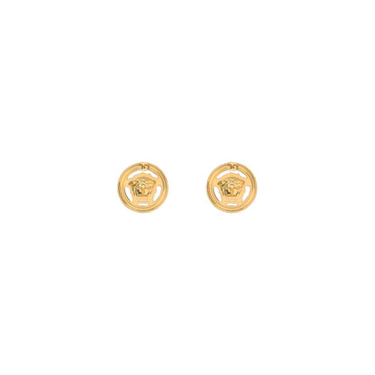 Versace Gold Brass Earrings