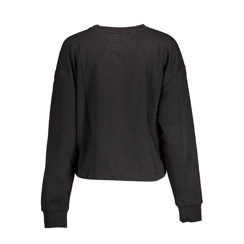 Tommy Hilfiger Black Cotton Women Sweater