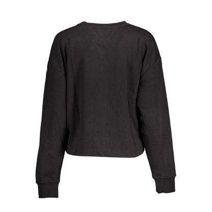 Tommy Hilfiger Black Cotton Women Sweater