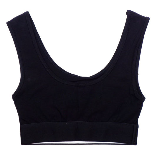 Comme Des Fuckdown Black Cotton Women Top