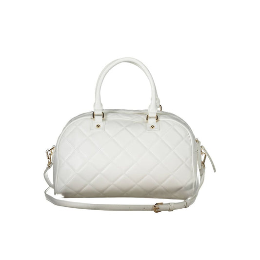 Mario Valentino White Polyethylene Handbag