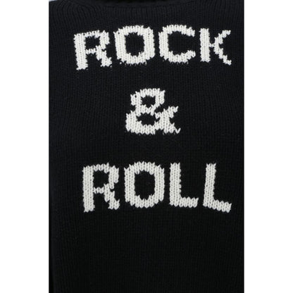 Zadig & Voltaire Black Merino Wool Sweatshirt