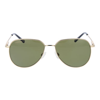 Serengeti Gold Plastic Sunglasses