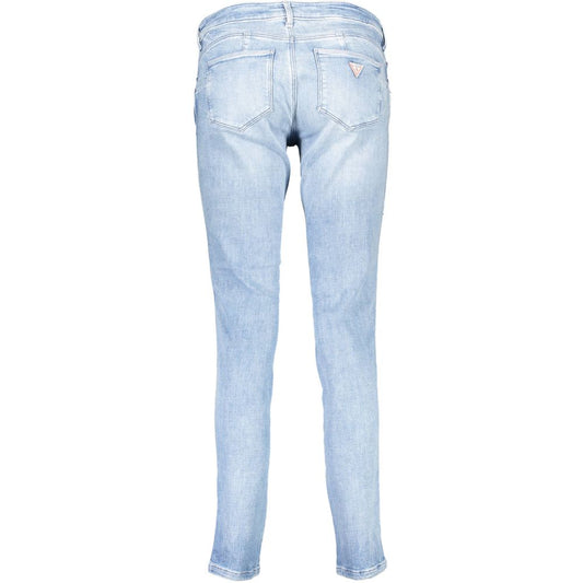 Guess Jeans Blue Cotton Jeans Denim