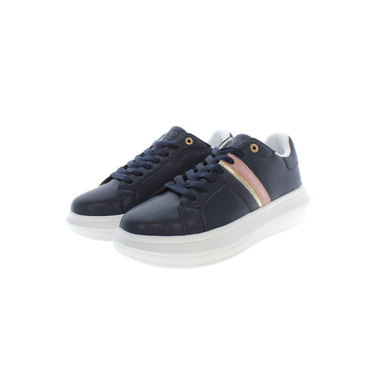 U.S. POLO ASSN. Blue Polyester Sneaker
