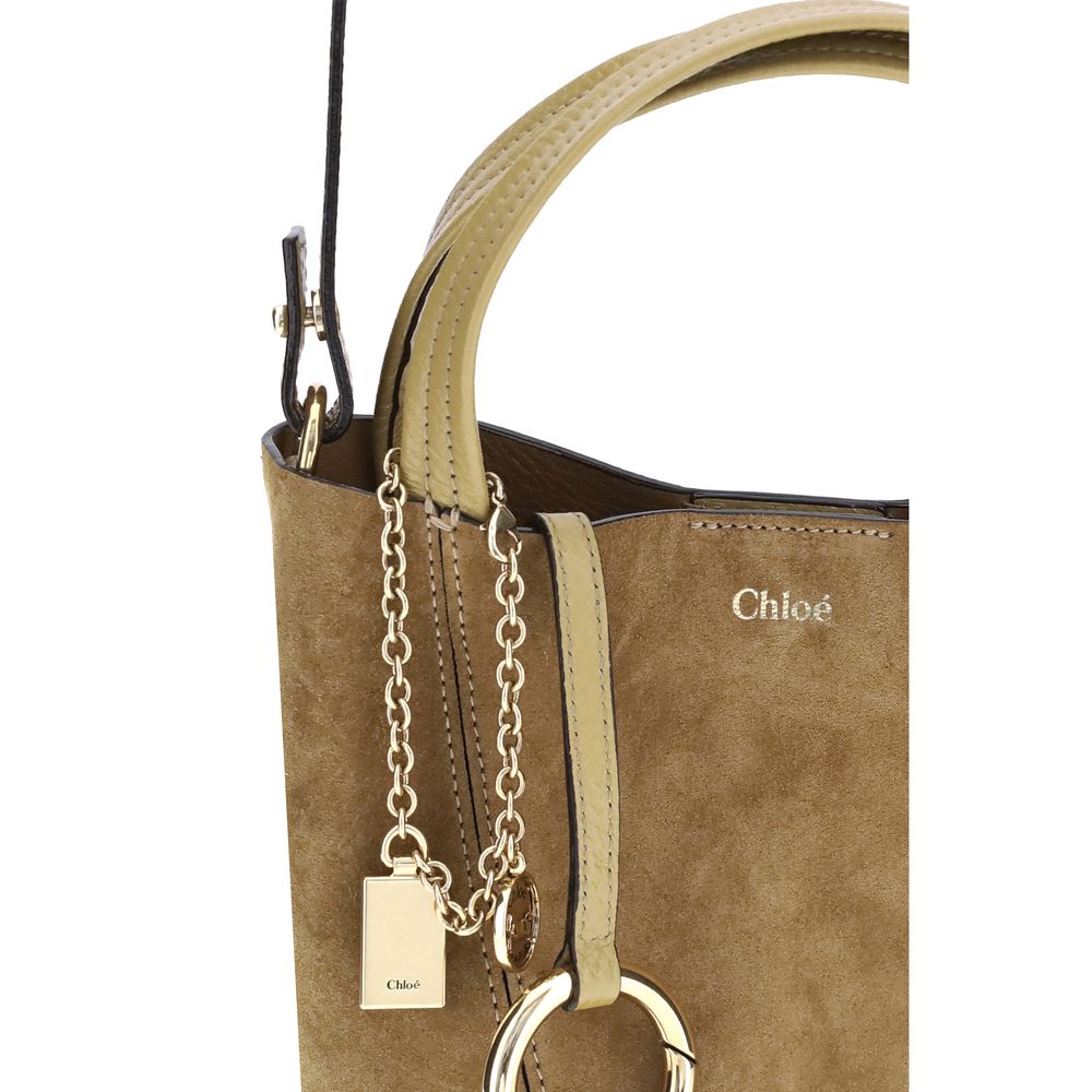 Chloé Beige Calf Leather Bos Taurus Shoulder Bag