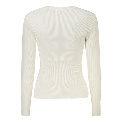 Guess Jeans White Viscose Sweater