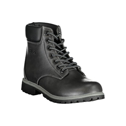Fila Black Polyester Women Boot