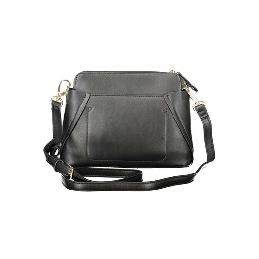 Mario Valentino Black Polyethylene Women Handbag