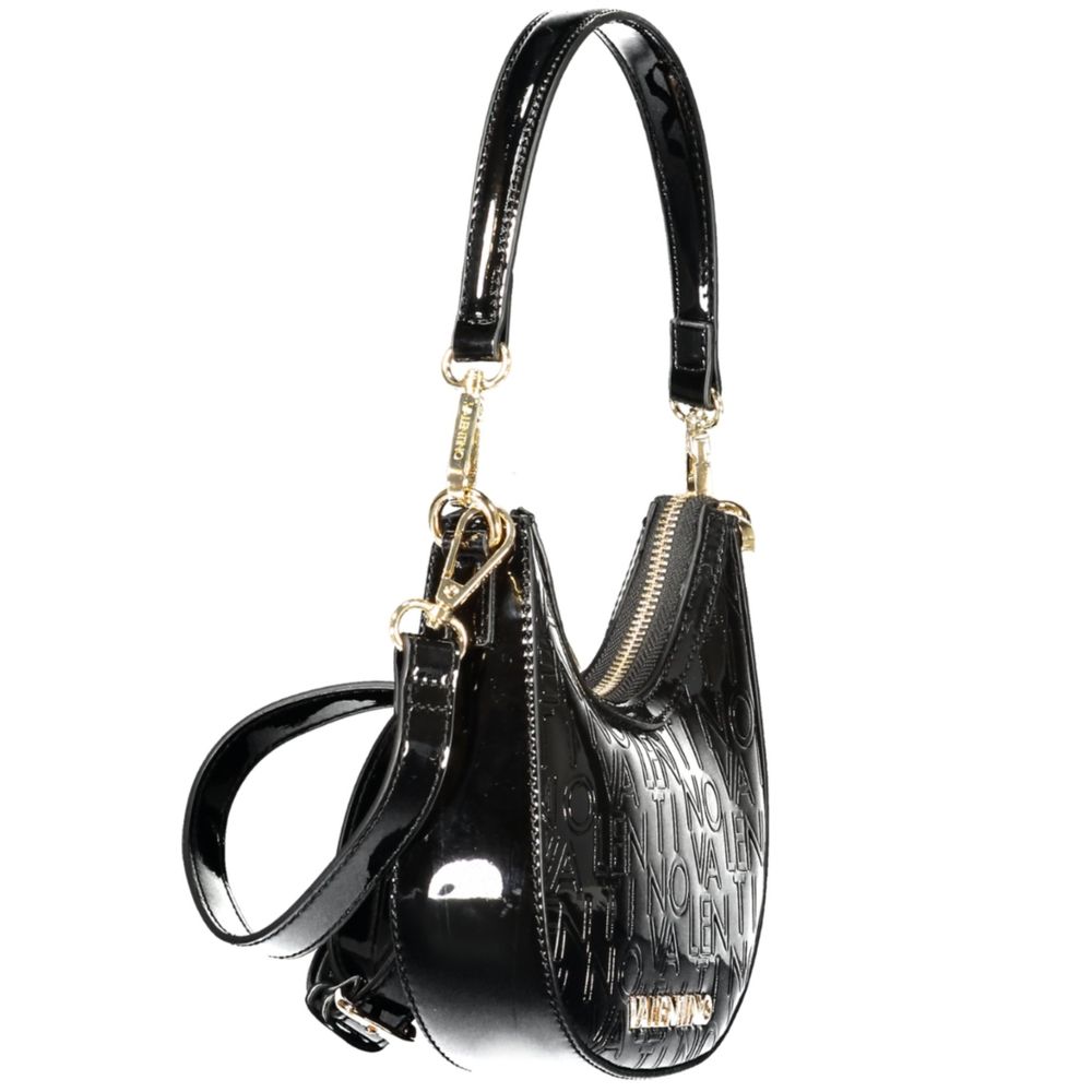 Mario Valentino Black Polyethylene Women Handbag
