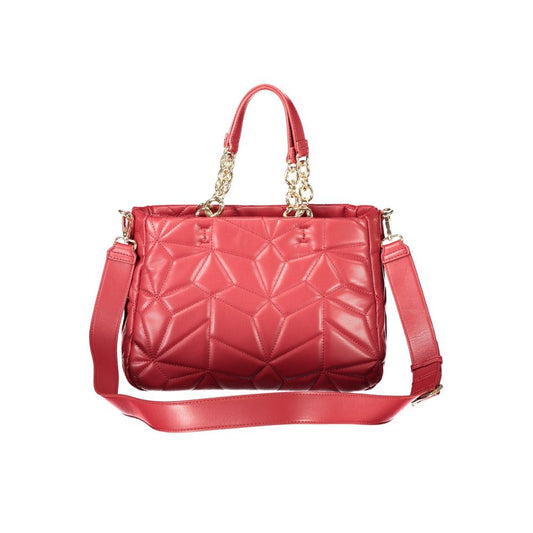 Mario Valentino Red Polyethylene Women Handbag
