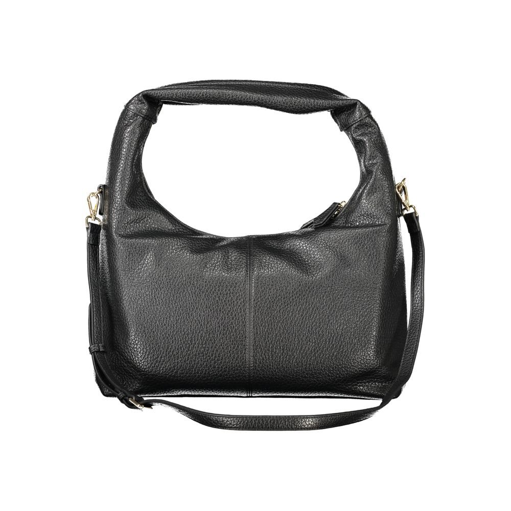 Mario Valentino Black Polyethylene Women Handbag