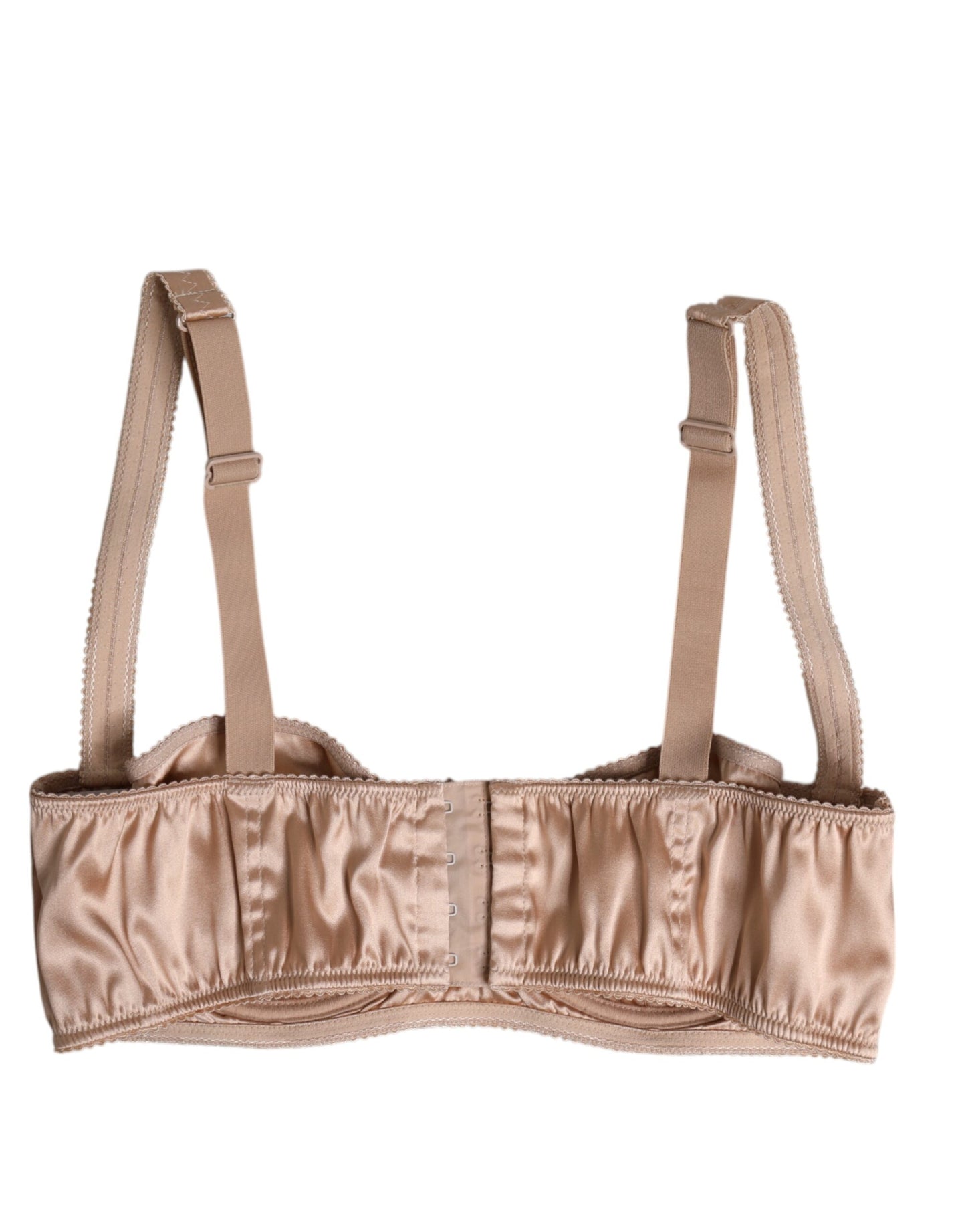 Dolce & Gabbana Pale Pink Underwired Balconette Bra Underwear