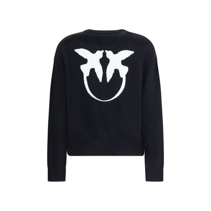 PINKO Black Wool Sweatshirt