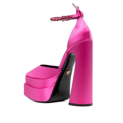 Versace Silk Satin Pumps