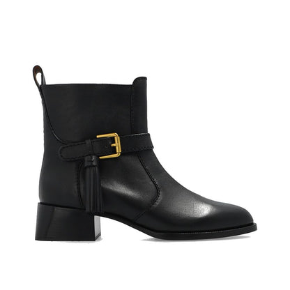 See By Chloé Lory Leather Ankle Boots