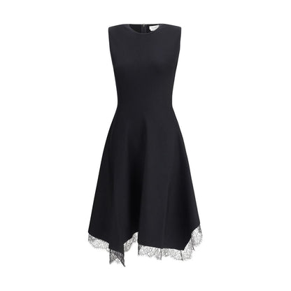 Alexander McQueen Asymmetric midi Dress