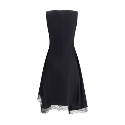Alexander McQueen Asymmetric midi Dress