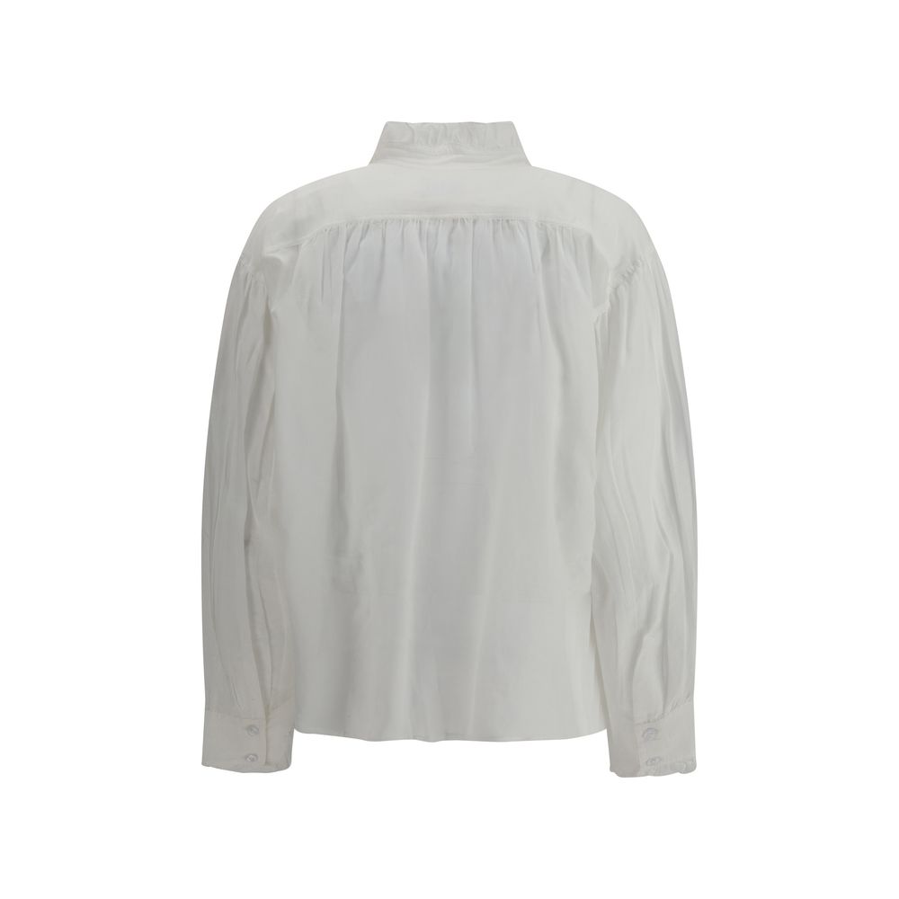 Marant Etoile White Cotton Blouse