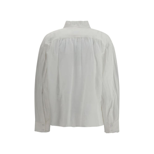 Marant Etoile White Cotton Blouse