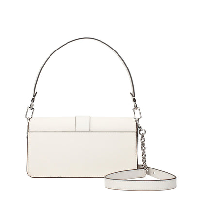 Michael Kors White Leather Handbag